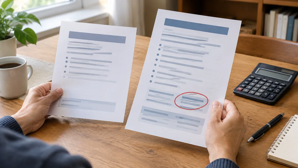 Comparing a plain bonus offer with a deposit plus bonus sheet